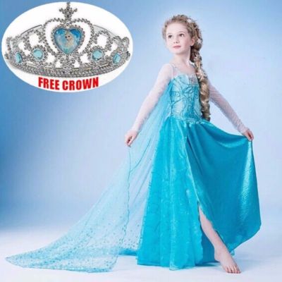 frozen blue dress